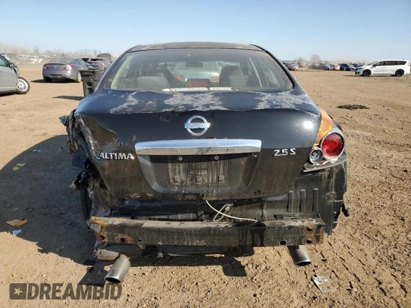 2010 Nissan Altima 2.5 S with VIN 1N4AL2AP6AC171862, listed as a Copart auction lot 48712125 with 138,687 mi miles and Salvage Title. Bid and sale history available at carsss.com. Image 6.