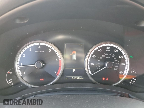 2021 Lexus NX 300 F Sport with VIN JTJSARBZ6M2198757, listed as a Copart auction lot 48591825 with 61,998 mi miles and Salvage title. Bid and sale history available at DreamBid. Image 9.