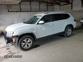 2018 Volkswagen Atlas S z VIN 1V2AP2CA6JC528298, wystawiony jako Copart lot #51115755 z przebiegiem 185 546 mil mil oraz Szkoda całkowita • Salvage title. Historia ofert i sprzedaży dostępna na DreamBid. Obrazek 1.
