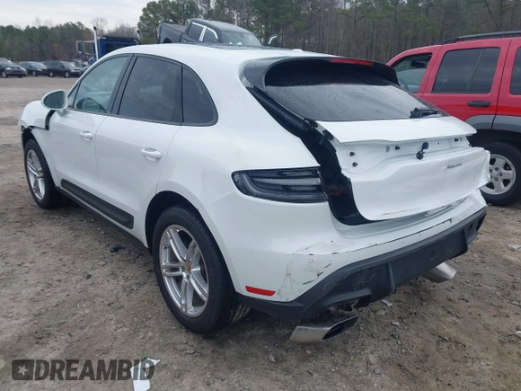 2024 Porsche Macan with VIN WP1AA2A55RLB20040, listed as a IAAI auction lot 41739587 with 8,916 mi miles and . Bid and sale history available at DreamBid. Image 3.