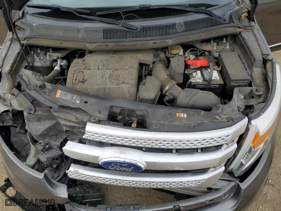 2015 Ford Explorer XLT with VIN 1FM5K7D88FGC65835, listed as a Copart auction lot 43037575 with 90,499 mi miles and Salvage Title. Bid and sale history available at carsss.com. Image 14.