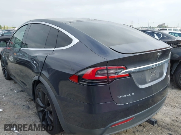 2016 Tesla Model X P90D with VIN 5YJXCAE45GF001485, listed as a IAAI auction lot 41994096 with 88,103 mi miles. Bid and sale history available at carsss.com. Image 3.