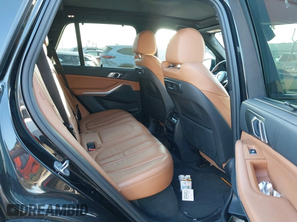 2022 BMW X5 xDrive45e with VIN 5UXTA6C09N9M81408, listed as a IAAI auction lot 41448822 with 35,147 mi miles. Bid and sale history available at carsss.com. Image 8.