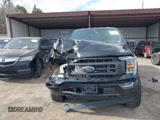 2023 Ford F-150 XL with VIN 1FTFW1E88PKE81241, listed as a IAAI auction lot 41235511 with 14,896 mi miles. Bid and sale history available at carsss.com. Image 13.