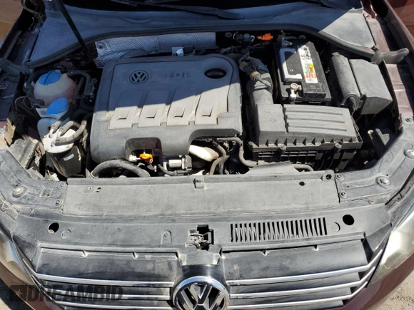 2013 Volkswagen Passat SE with VIN 1VWBN7A39DC123275, listed as a Copart auction lot 58411545 with 79,320 mi miles and Clean title. Bid and sale history available at DreamBid. Image 11.