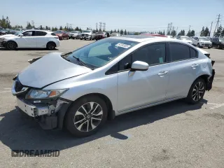 2015 Honda Civic EX z VIN 2HGFB2F83FH545550, wystawiony jako Copart lot #54192835 z przebiegiem 77 722 mil mil oraz Szkoda całkowita • Salvage title. Historia ofert i sprzedaży dostępna na DreamBid. Obrazek 1.