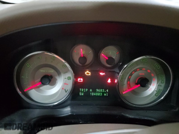 2007 Ford Edge SEL PLUS with VIN 2FMDK39C17BA65079, listed as a Copart auction lot 43958955 with 184,803 mi miles and Salvage Title. Bid and sale history available at carsss.com. Image 9.