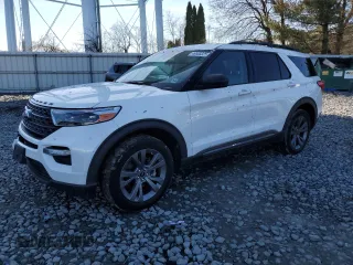 2021 Ford Explorer XLT z VIN 1FMSK8DHXMGB66617, wystawiony jako Copart lot #49608325 z przebiegiem 65 854 mil mil oraz Szkoda całkowita • Salvage title. Historia ofert i sprzedaży dostępna na DreamBid. Obrazek 1.