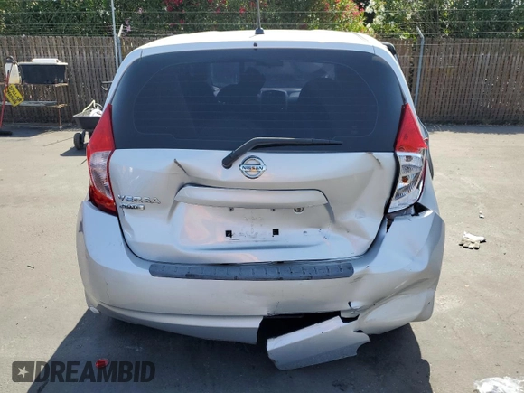 2016 Nissan Note S с VIN 3N1CE2CP1GL395163, выставлен на аукционе Copart как лот 59777895 с пробегом 42 308 миль миль и Списание • Salvage title. История ставок и продаж доступна на DreamBid. Изображение 6.