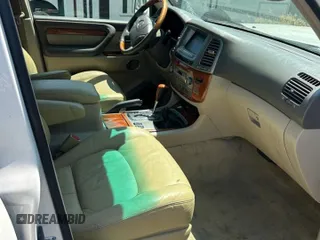 2007 Lexus LX 470 z VIN JTJHT00W174024015, wystawiony jako Copart lot #59439085 z przebiegiem 190 436 mil mil oraz Czysty tytuł • Clean title. Historia ofert i sprzedaży dostępna na DreamBid. Obrazek 5.