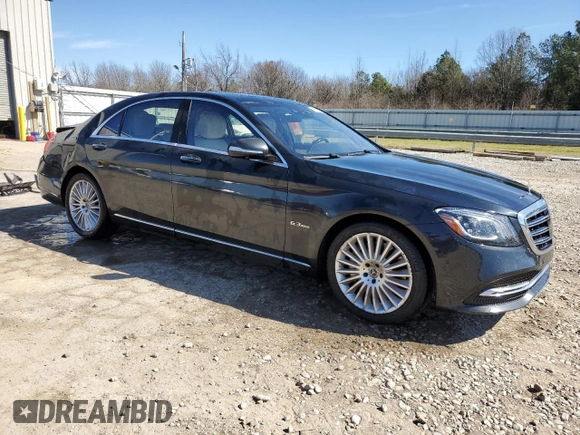 2018 Mercedes-Benz S 560 with VIN WDDUG8DB3JA367158, listed as a Copart auction lot 46992275 with 71,540 mi miles and Salvage Title. Bid and sale history available at carsss.com. Image 4.