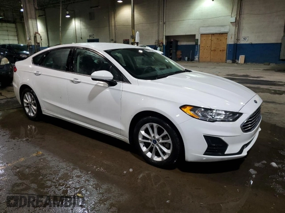 2020 Ford Fusion SE with VIN 3FA6P0H71LR195334, listed as a Copart auction lot 42051025 with 47,162 mi miles and Non Repairable. Bid and sale history available at carsss.com. Image 4.
