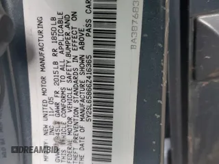 2006 Pontiac Vibe with VIN 5Y2SL65866Z416365, listed as a Copart auction lot 79087714 with 198,833 mi miles and Non Repairable. Bid and sale history available at carsss.com. Image 14.