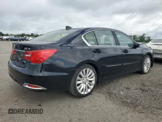 2014 Acura RLX Advance with VIN JH4KC1F98EC001204, listed as a Copart auction lot 55731955 with 148,263 mi miles and Salvage title. Bid and sale history available at DreamBid. Image 3.