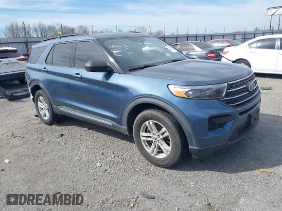 2020 Ford Explorer XLT z VIN 1FMSK8DH5LGB70377, wystawiony jako IAAI lot #41763798 z przebiegiem 88 582 mil mil oraz . Historia ofert i sprzedaży dostępna na DreamBid. Obrazek 1.
