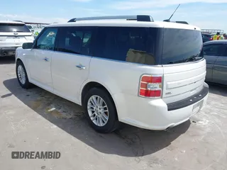 2015 Ford Flex SEL with VIN 2FMHK6C85FBA09233, listed as a IAAI auction lot 42142972 with 221,909 mi miles. Bid and sale history available at carsss.com. Image 3.