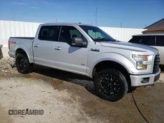 2017 Ford F-150 XL with VIN 1FTEW1EG3HKC05022, listed as a Copart auction lot 48561915 with 179,522 mi miles and Salvage Title. Bid and sale history available at carsss.com. Image 4.
