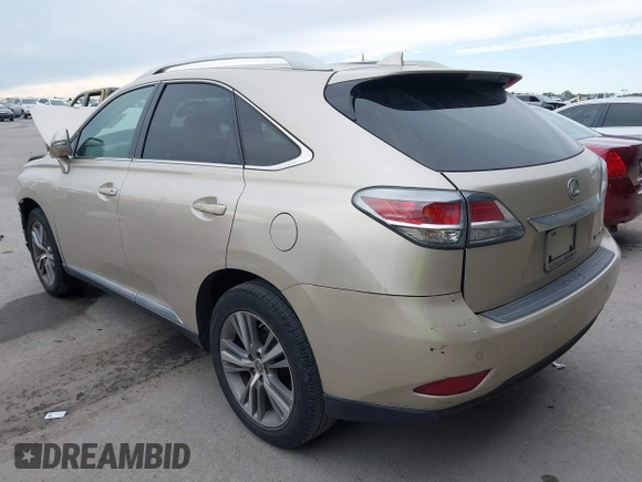 2015 Lexus RX 350 with VIN 2T2ZK1BA4FC186682, listed as a IAAI auction lot 41695484 with 52,425 mi miles and . Bid and sale history available at carsss.com. Image 3.