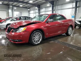 2012 Chrysler 200 Limited with VIN 1C3BCBFG1CN116335, listed as a Copart auction lot 77850414 with 153,912 mi miles and Salvage Title. Bid and sale history available at DreamBid. Image 1.