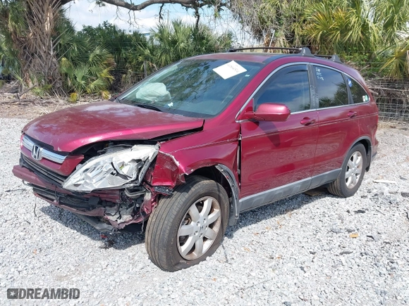 2008 Honda CR-V EX-L with VIN 5J6RE38708L010608, listed as a IAAI auction lot 41864514 with 109,661 mi miles. Bid and sale history available at carsss.com. Image 2.
