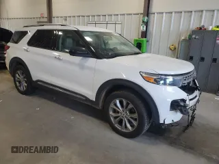 2022 Ford Explorer Limited with VIN 1FMSK8FH7NGB19320, listed as a Copart auction lot 51038435 with 62,824 mi miles and Salvage Title. Bid and sale history available at carsss.com. Image 4.
