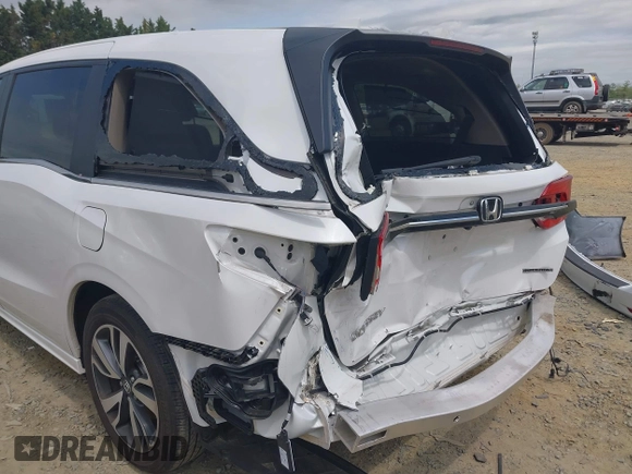 2023 Honda Odyssey Touring с VIN 5FNRL6H84PB072746, выставлен на аукционе IAAI как лот 42085251 с пробегом 17 247 миль миль и . История ставок и продаж доступна на DreamBid. Изображение 6.