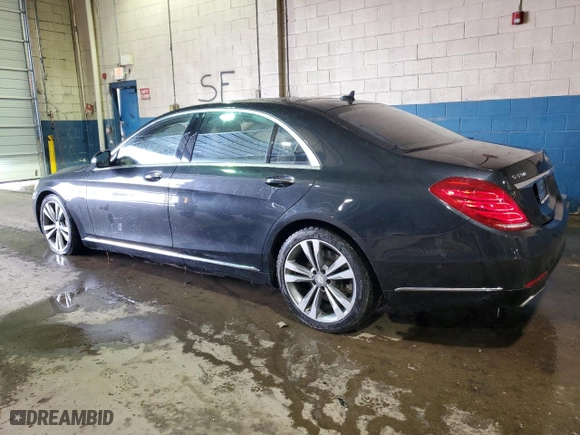 2014 Mercedes-Benz S-Class S 550 with VIN WDDUG8FB4EA043252, listed as a Copart auction lot 89044575 with 90,281 mi miles and Clean Title. Bid and sale history available at carsss.com. Image 2.