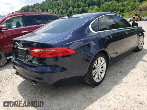 2016 Jaguar XF 35t Prestige with VIN SAJBK4BV8GCY13647, listed as a Copart auction lot 47598412 with 43,616 mi miles. Bid and sale history available at carsss.com. Image 4.