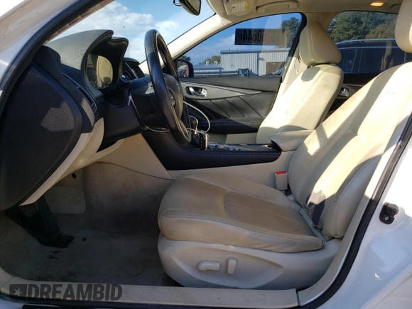 2015 Infiniti Q50 z VIN JN1BV7AR9FM396109, wystawiony jako Copart lot #73750644 z przebiegiem 138 477 mil mil oraz Szkody całkowita. Historia ofert i sprzedaży dostępna na DreamBid. Obrazek 7.