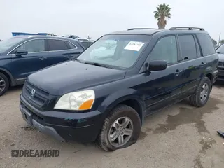 2005 Honda Pilot EX-L с VIN 2HKYF18565H566536, выставлен на аукционе IAAI как лот 42283758 с пробегом 131 630 миль миль и . История ставок и продаж доступна на DreamBid. Изображение 17.