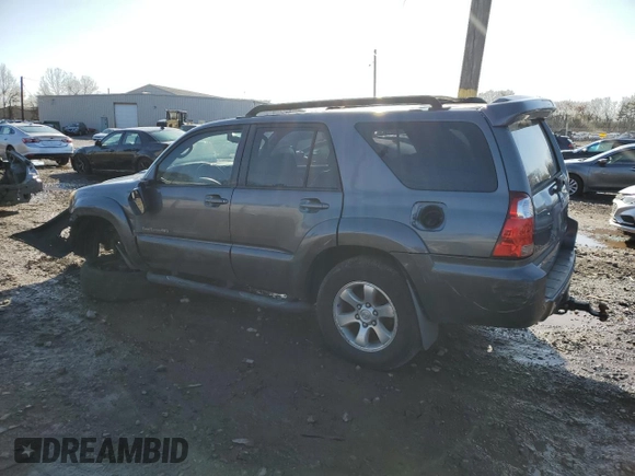 2007 Toyota 4Runner SR5 with VIN JTEBT14R470066202, listed as a Copart auction lot 52189585 with 282,632 mi miles and Salvage Title. Bid and sale history available at DreamBid. Image 2.
