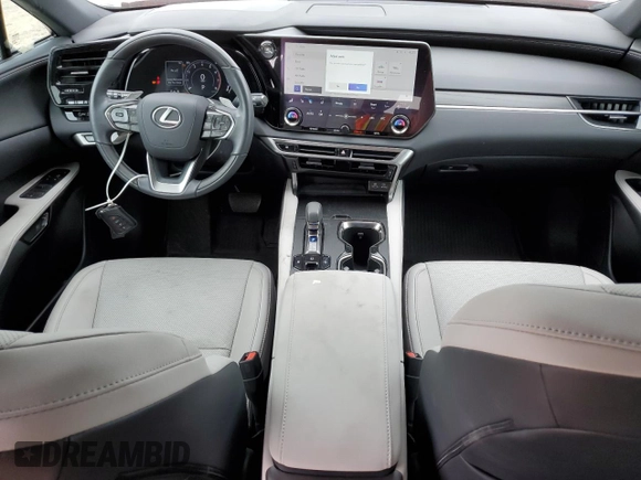 2023 Lexus RX 350 with VIN 2T2BAMBA1PC018649, listed as a Copart auction lot 58232225 with 14,931 mi miles and Salvage title. Bid and sale history available at DreamBid. Image 8.