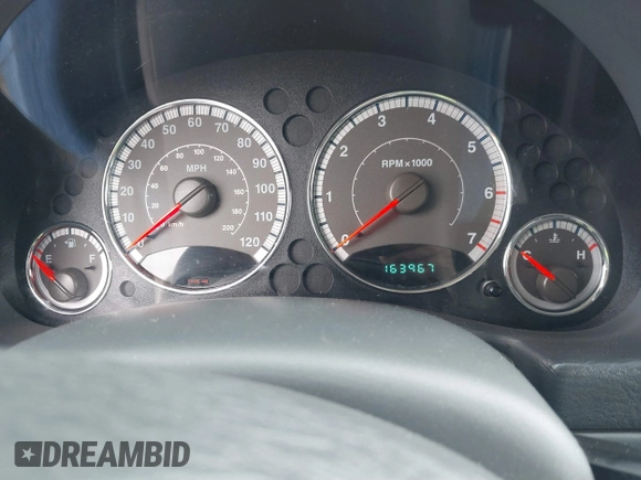 2005 Jeep Liberty Limited with VIN 1J4GK58K85W539895, listed as a IAAI auction lot 41869242 with 163,967 mi miles. Bid and sale history available at carsss.com. Image 7.