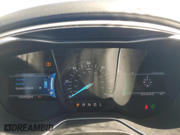 2015 Ford Fusion SE Hybrid with VIN 3FA6P0LU8FR199723, listed as a Copart auction lot 46188325 with 154,263 mi miles and Salvage Title. Bid and sale history available at carsss.com. Image 9.
