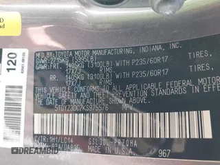 2019 Toyota Sienna XLE Auto Access Seat с VIN 5TDYZ3DC7KS975576, выставлен на аукционе IAAI как лот 42435192 с пробегом 45 895 миль миль и . История ставок и продаж доступна на DreamBid. Изображение 9.