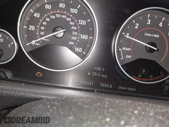 2019 BMW 4 Series 430i xDrive with VIN WBA4J3C56KBL06602, listed as a IAAI auction lot 41734467 with 225,041 mi miles. Bid and sale history available at carsss.com. Image 7.