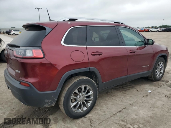 2019 Jeep Cherokee Latitude Plus z VIN 1C4PJLLN3KD172295, wystawiony jako Copart lot #55422315 z przebiegiem 107 676 mil mil oraz Szkoda całkowita • Salvage title. Historia ofert i sprzedaży dostępna na DreamBid. Obrazek 3.