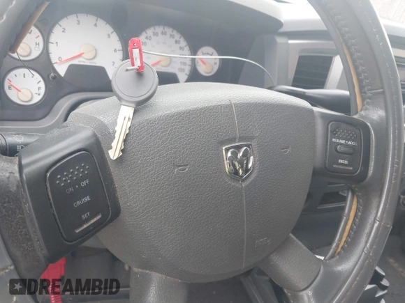 2007 Dodge Ram 1500 SLT with VIN 1D7HA18207S237507, listed as a IAAI auction lot 42081699 with Not Provided miles. Bid and sale history available at carsss.com. Image 11.