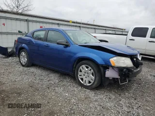 2013 Dodge Avenger SE with VIN 1C3CDZAB6DN710331, listed as a Copart auction lot 48888945 with 138,702 mi miles and Salvage Title. Bid and sale history available at DreamBid. Image 4.
