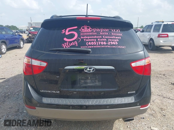 2012 Hyundai Veracruz Limited with VIN KM8NU4CC9CU197363, listed as a IAAI auction lot 42591498 with 203,285 mi miles and . Bid and sale history available at DreamBid. Image 16.