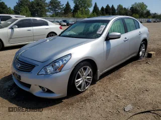 2013 Infiniti G37 x z VIN JN1CV6AR1DM354545, wystawiony jako Copart lot #56037785 z przebiegiem 118 154 mil mil oraz Szkoda całkowita • Salvage title. Historia ofert i sprzedaży dostępna na DreamBid. Obrazek 1.