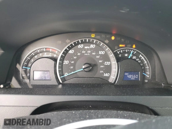 2015 Toyota Camry XLE with VIN 4T4BF1FK2FR474122, listed as a Copart auction lot 46443185 with 48,560 mi miles and Salvage Title. Bid and sale history available at carsss.com. Image 9.