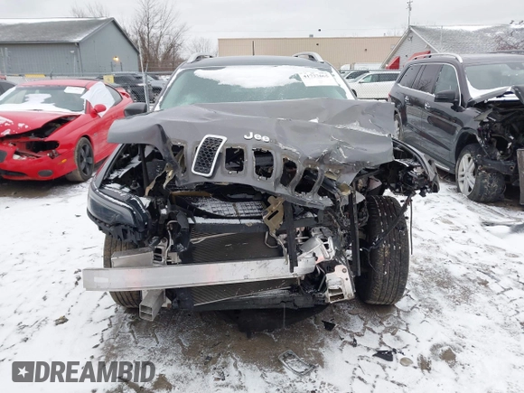 2020 Jeep Cherokee Latitude Plus with VIN 1C4PJMLB8LD626568, listed as a IAAI auction lot 41737605 with 1 mi miles. Bid and sale history available at carsss.com. Image 13.