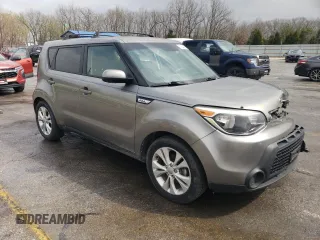 2015 Kia Soul + with VIN KNDJP3A51F7147424, listed as a Copart auction lot 51534795 with 105,224 mi miles and Salvage Title. Bid and sale history available at carsss.com. Image 4.