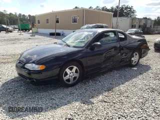 2004 Chevrolet Monte Carlo SS Supercharged with VIN 2G1WZ121649143194, listed as a Copart auction lot 62865033 with 75,074 mi miles and Salvage Title. Bid and sale history available at carsss.com. Image 1.