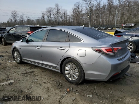2016 Hyundai Sonata Hybrid SE with VIN KMHE24L10GA026027, listed as a Copart auction lot 36544383 with 97,939 mi miles. Bid and sale history available at carsss.com. Image 2.