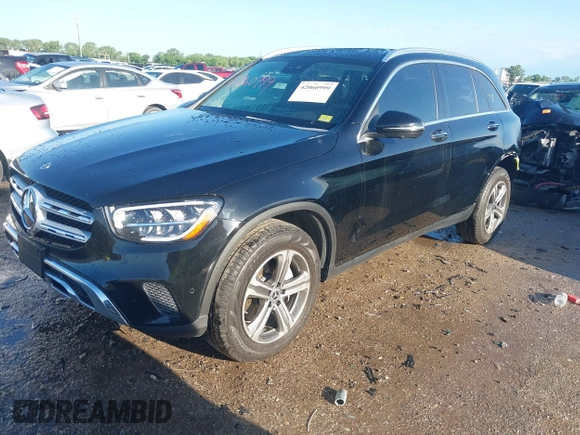 2022 Mercedes-Benz GLC 300 with VIN W1N0G8DB7NV394945, listed as a IAAI auction lot 42060999 with 17,332 mi miles and . Bid and sale history available at DreamBid. Image 18.