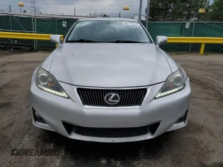2012 Lexus IS 250 z VIN JTHCF5C27C5055895, wystawiony jako Copart lot #60175615 z przebiegiem 280 510 mil mil oraz Szkoda całkowita • Salvage title. Historia ofert i sprzedaży dostępna na DreamBid. Obrazek 5.