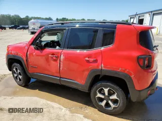 2022 Jeep Renegade Trailhawk with VIN ZACNJDC10NPN89886, listed as a Copart auction lot 59146314 with 24,308 mi miles and Non Repairable. Bid and sale history available at DreamBid. Image 2.