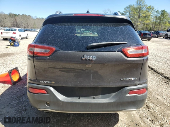 2014 Jeep Cherokee Limited with VIN 1C4PJLDB6EW226055, listed as a Copart auction lot 49098355 with 101,487 mi miles and Salvage Title. Bid and sale history available at carsss.com. Image 6.
